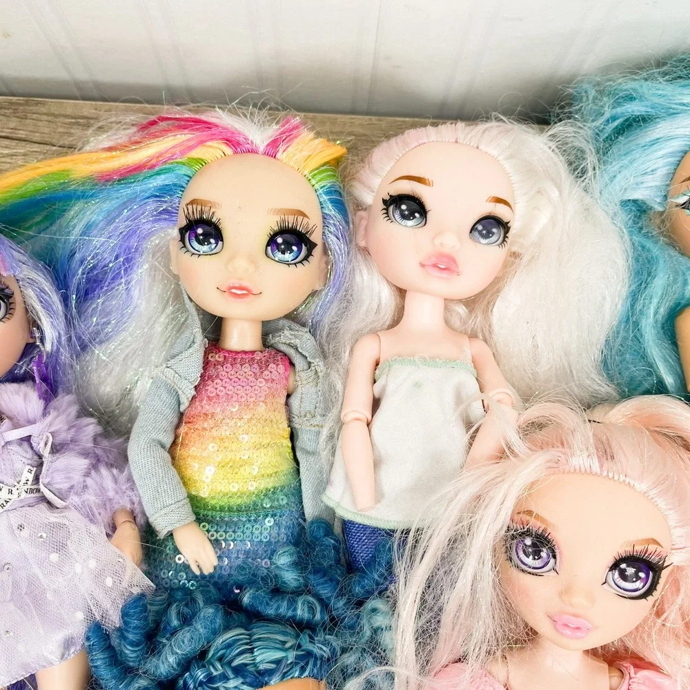 Rainbow High Shadow High Doll Lot Violet Amaya Bella Skyler Hali Accessories
